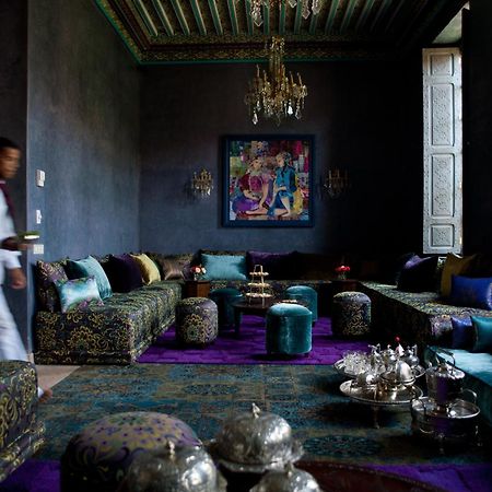 Tigmiza Boutique Hotel & Spa Ouled Jelal Dış mekan fotoğraf The living room at the Hotel Majorelle