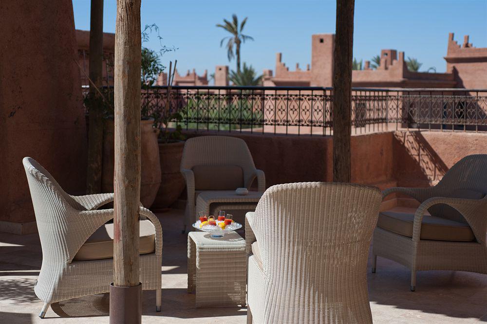 Tigmiza Boutique Hotel & Spa Ouled Jelal Dış mekan fotoğraf Terrace at the hotel