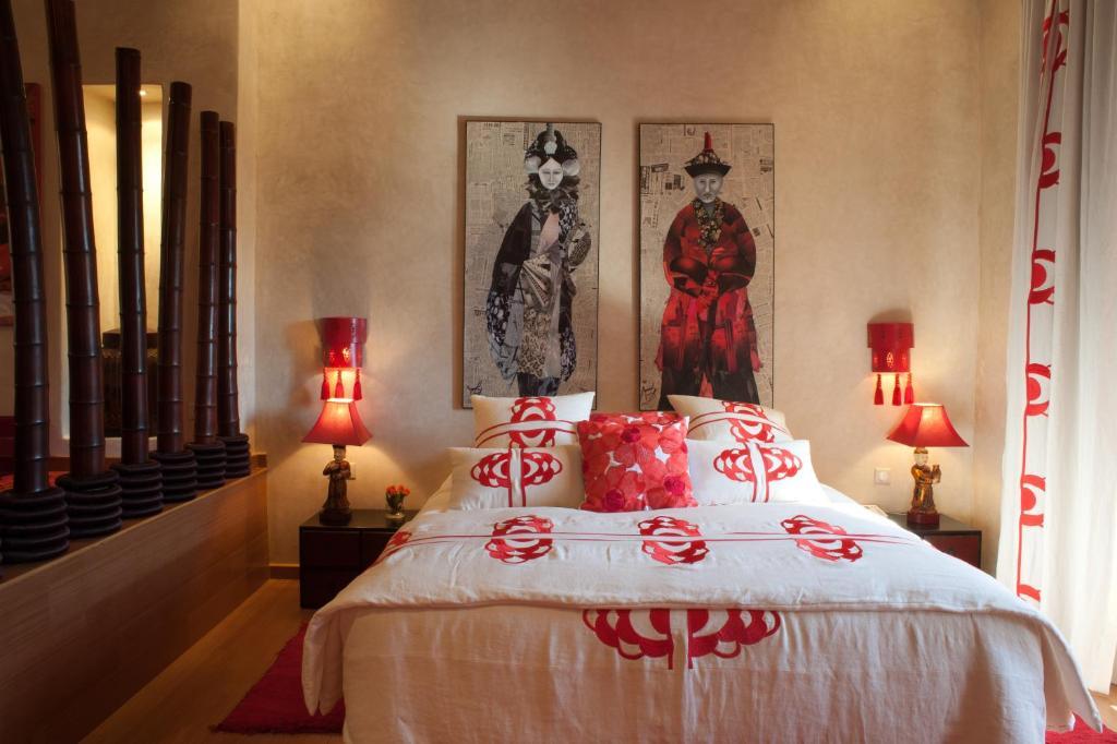 Tigmiza Boutique Hotel & Spa Ouled Jelal Oda fotoğraf A bedroom at the hotel