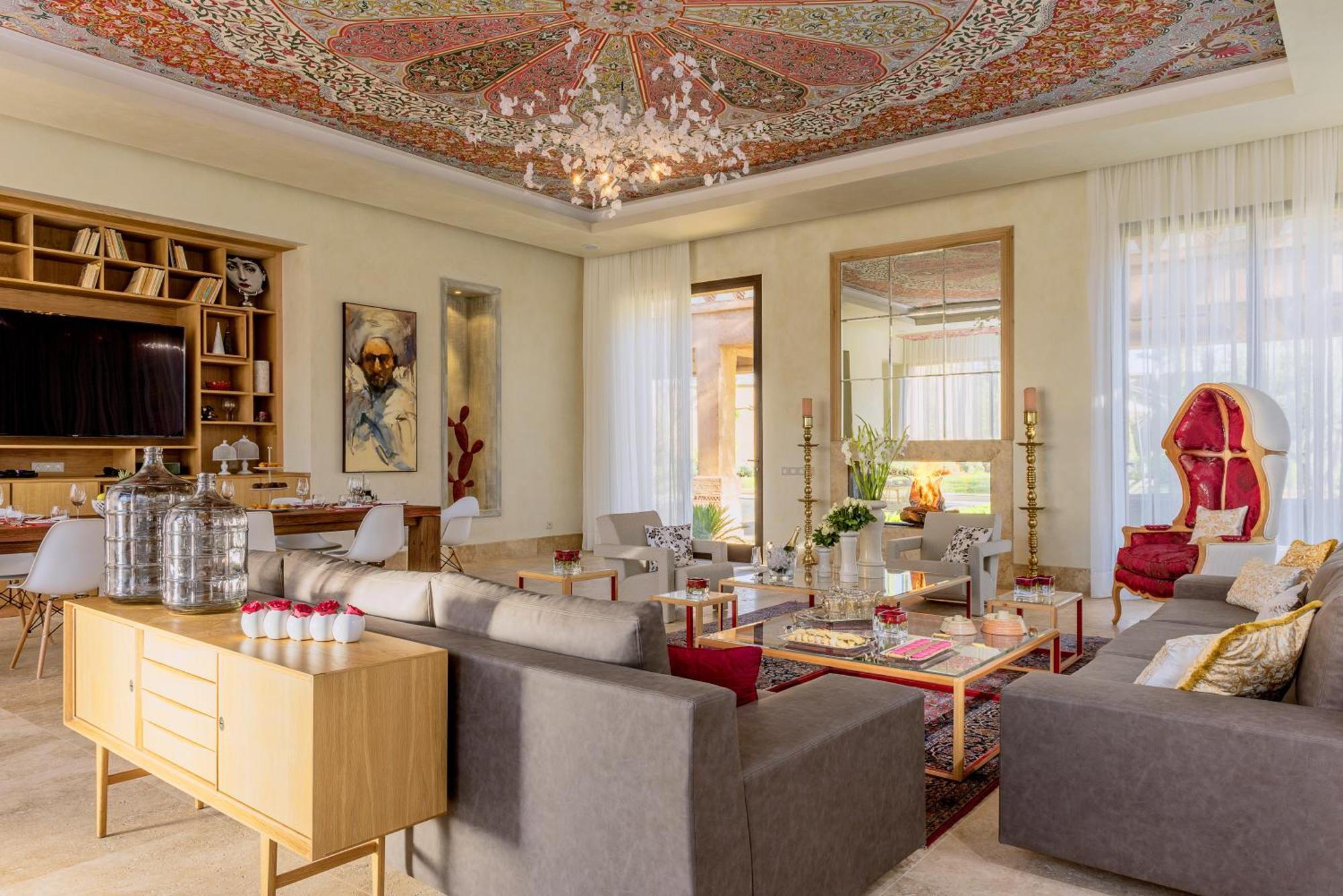 Tigmiza Boutique Hotel & Spa Ouled Jelal Oda fotoğraf The interior of the presidential suite at the Ritz-Carlton, Jerusalem