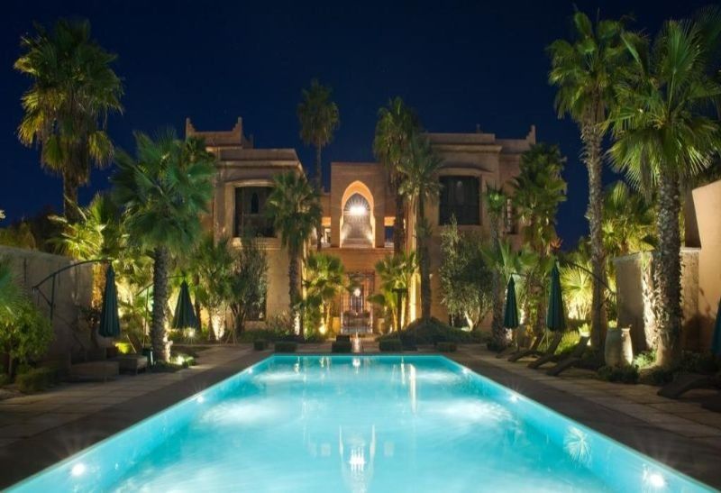 Tigmiza Boutique Hotel & Spa Ouled Jelal Dış mekan fotoğraf The swimming pool at the hotel