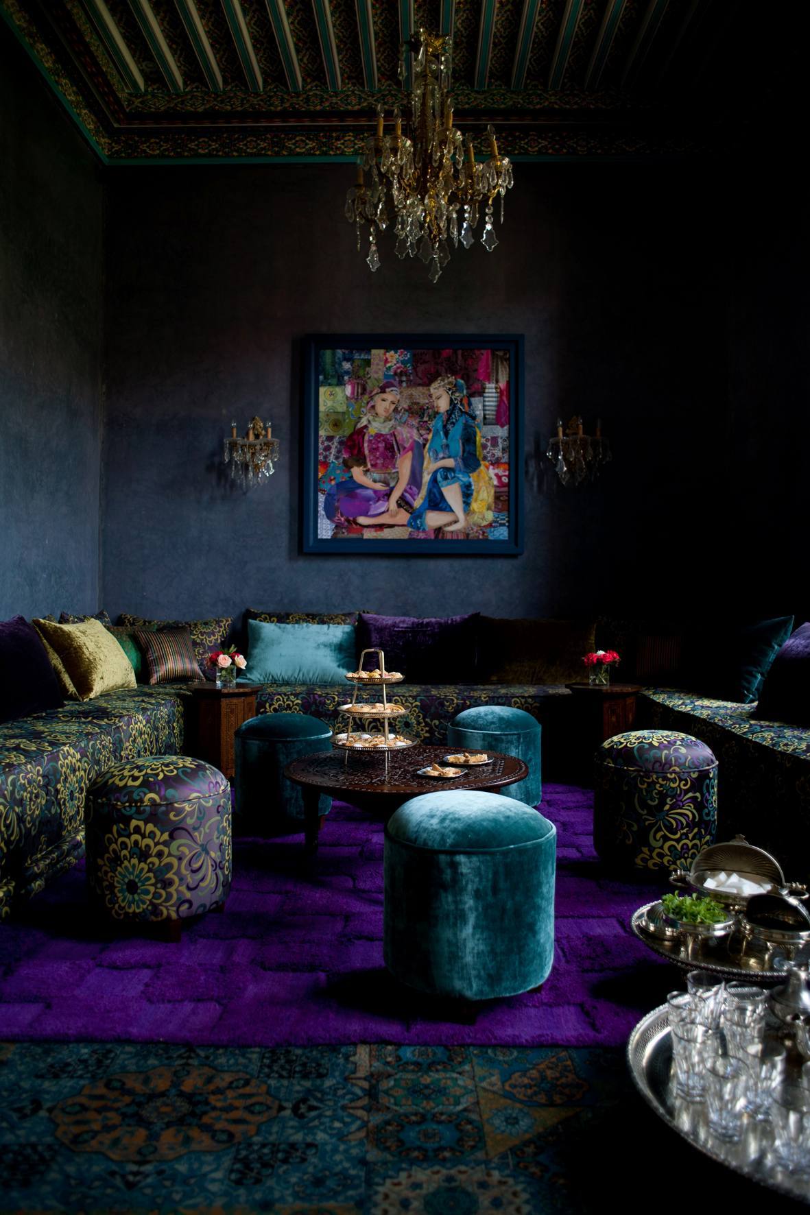 Tigmiza Boutique Hotel & Spa Ouled Jelal İç mekan fotoğraf The interior of the nightclub